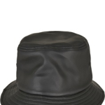 Imitation Leather Bucket Hat